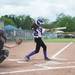 Pioneer's Maya Makhlouf hits the ball during the first inning of the district finals against Dexter, June 1.
Courtney Sacco I AnnArbor.com 